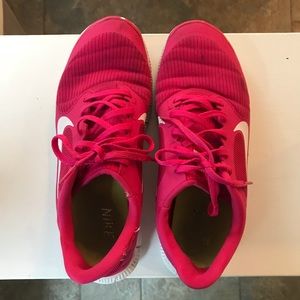 Pink Nike Free size 10